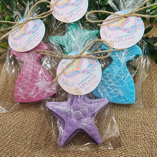 Under The Sea Mermaid Tail Soap Mermaid Party Favor Mermaid Tails Star Fish Beach Soap Beach Birthday Party Gift For Girl Baby Shower Favor