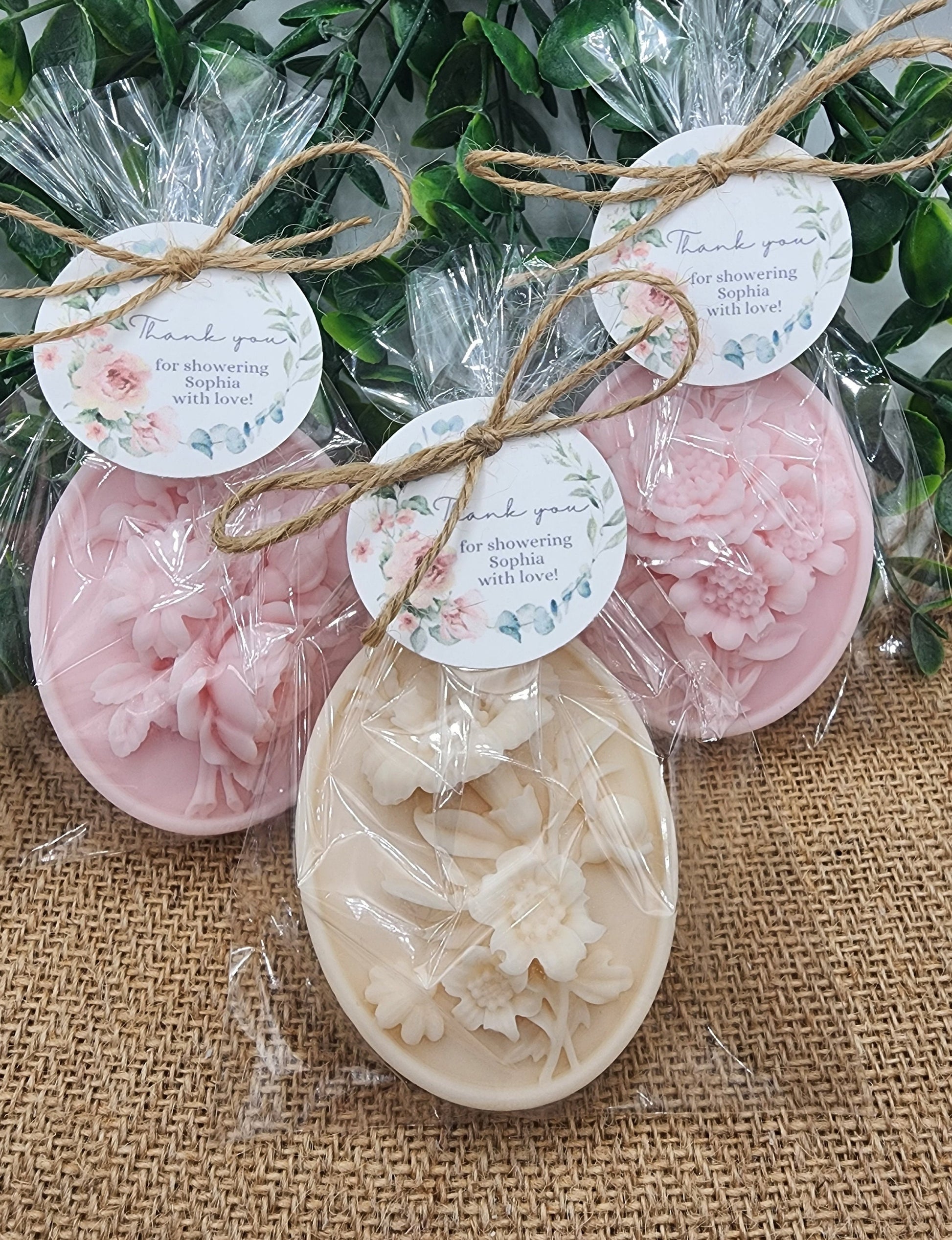 succulent soap favors Wildflower Baby Shower Soap Favors Baby In Bloom Shower Decorations Da – SophiasFavors