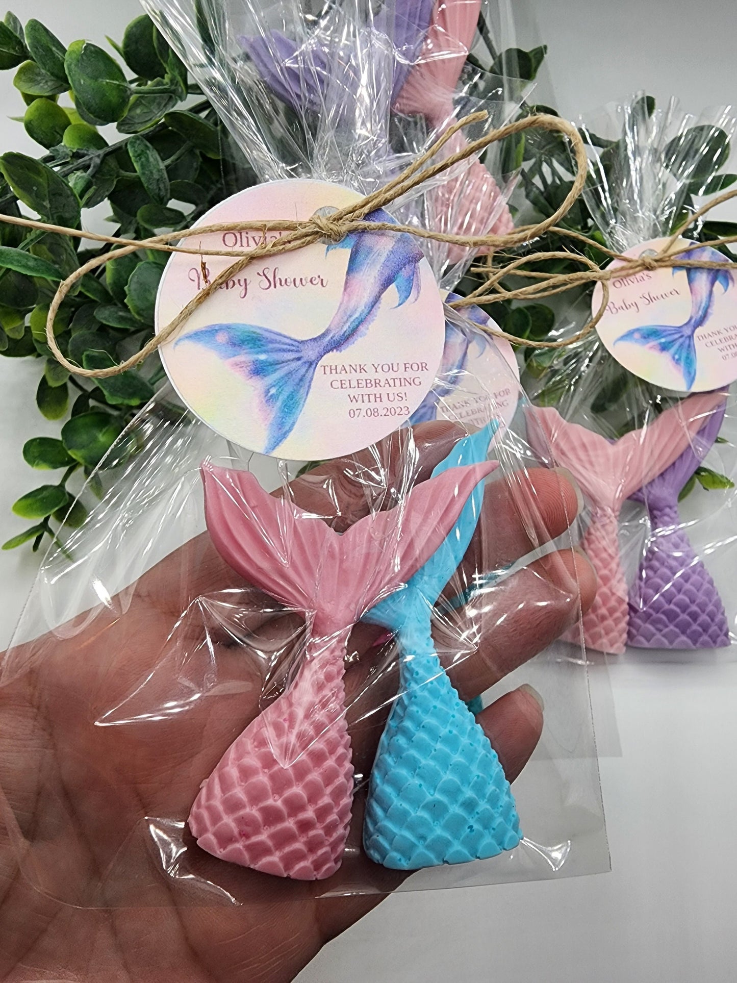 Mermaid Tail Soap Mermaid Party Favor Mermaid Tails Beach Soap Beach Birthday Party Gift For Girl Baby Shower Favor Bridal Shower Favor