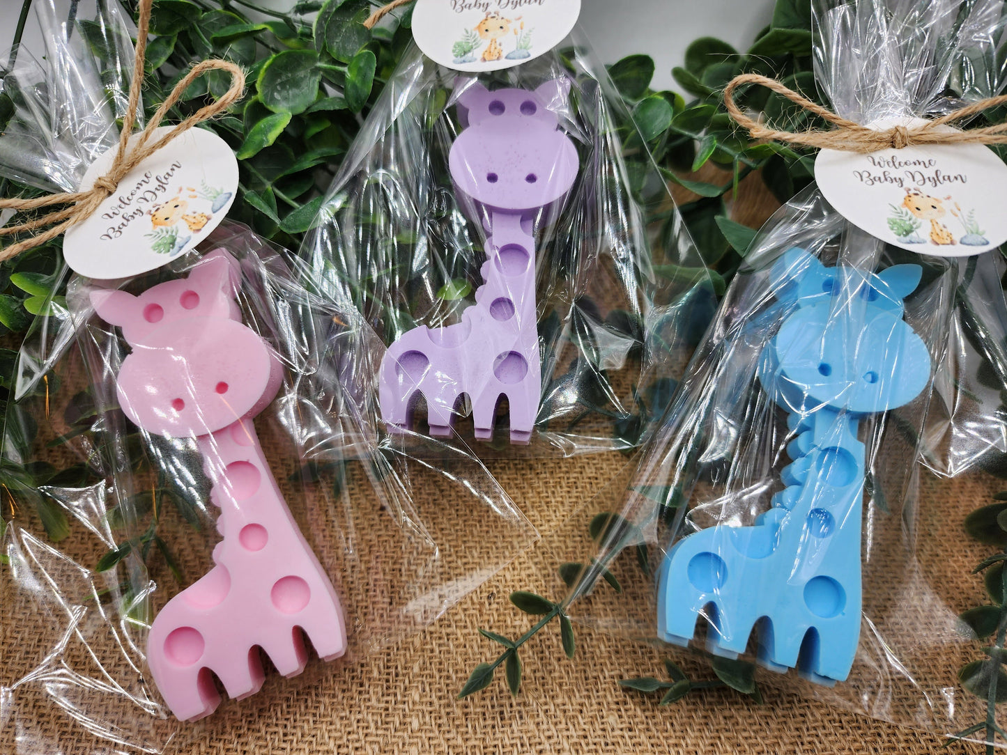 Giraffe Soap Favors Safari Animal Soap Girrafe Baby Shower Soap Favors Girl Boy Baby Shower Giraffe Party Decorations Soap Favors