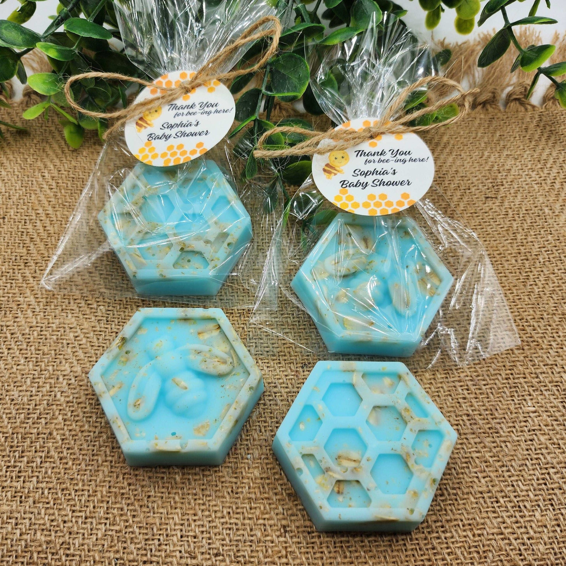 Honeycomb Soap Favors Honey Bee Baby Shower Favors Bee Hive Wedding Shower Favors Oatmeal Soap Gift For Her