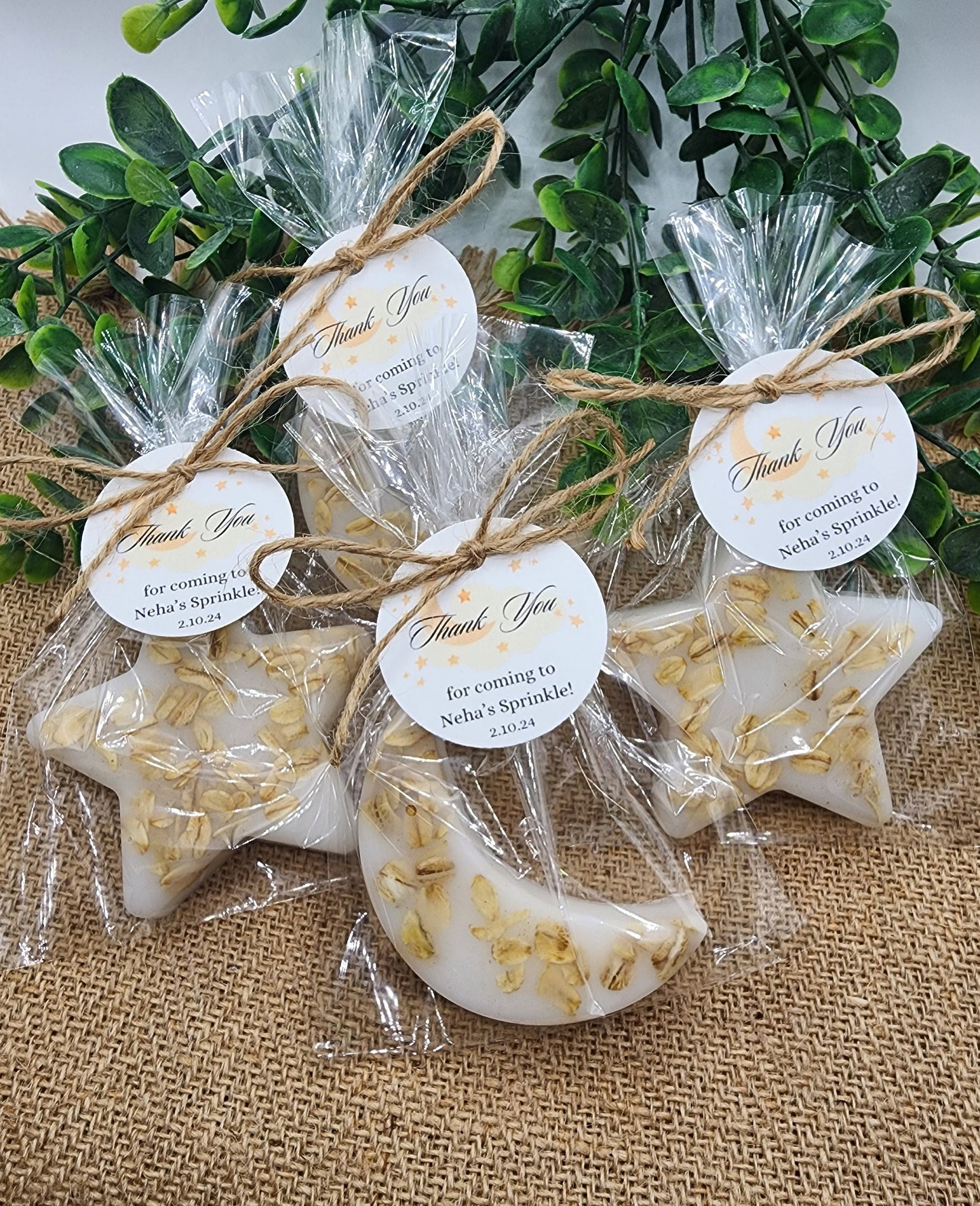 Over the moon soap favors twinkle twinkle little star moon and star soap favors baby shower favors bridal shower favor wedding shower favor