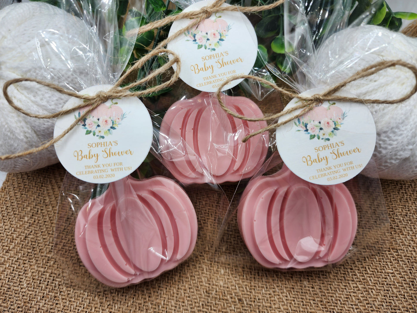 Pumpkin Soap Favors Little Pumpkin Baby Shower Favors Fall Wedding Shower Favors Bridal Shower Pumpkin Favors Fall Decorations Gift For Her