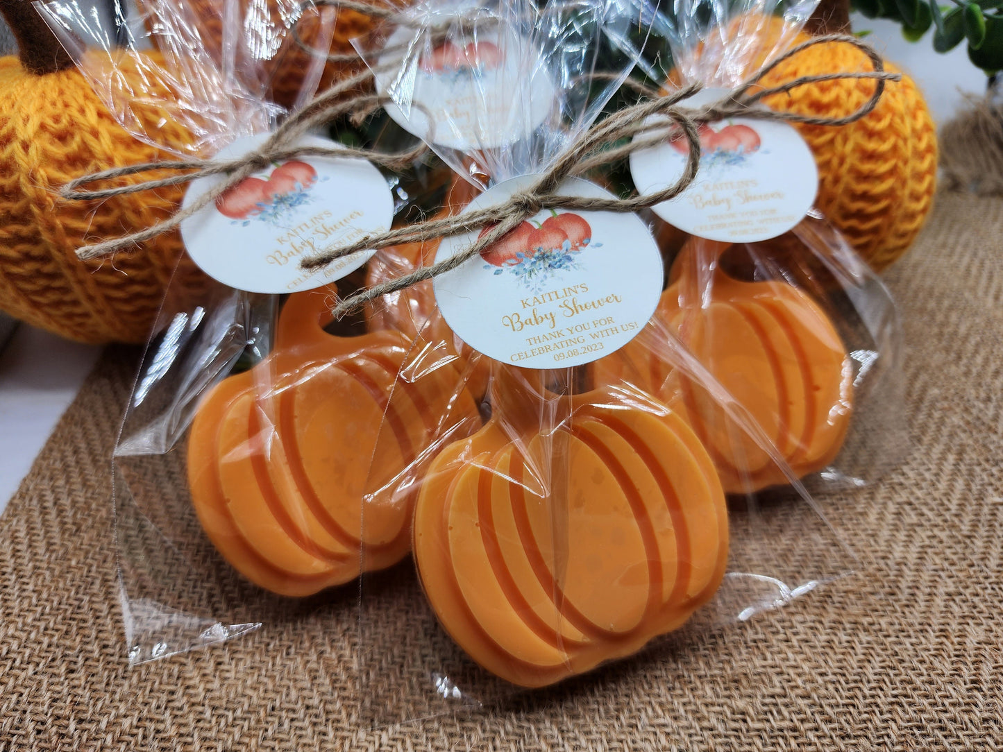 Pumpkin Soap Favors Little Pumpkin Baby Shower Favors Fall Wedding Shower Favors Bridal Shower Pumpkin Favors Fall Decorations Gift For Her