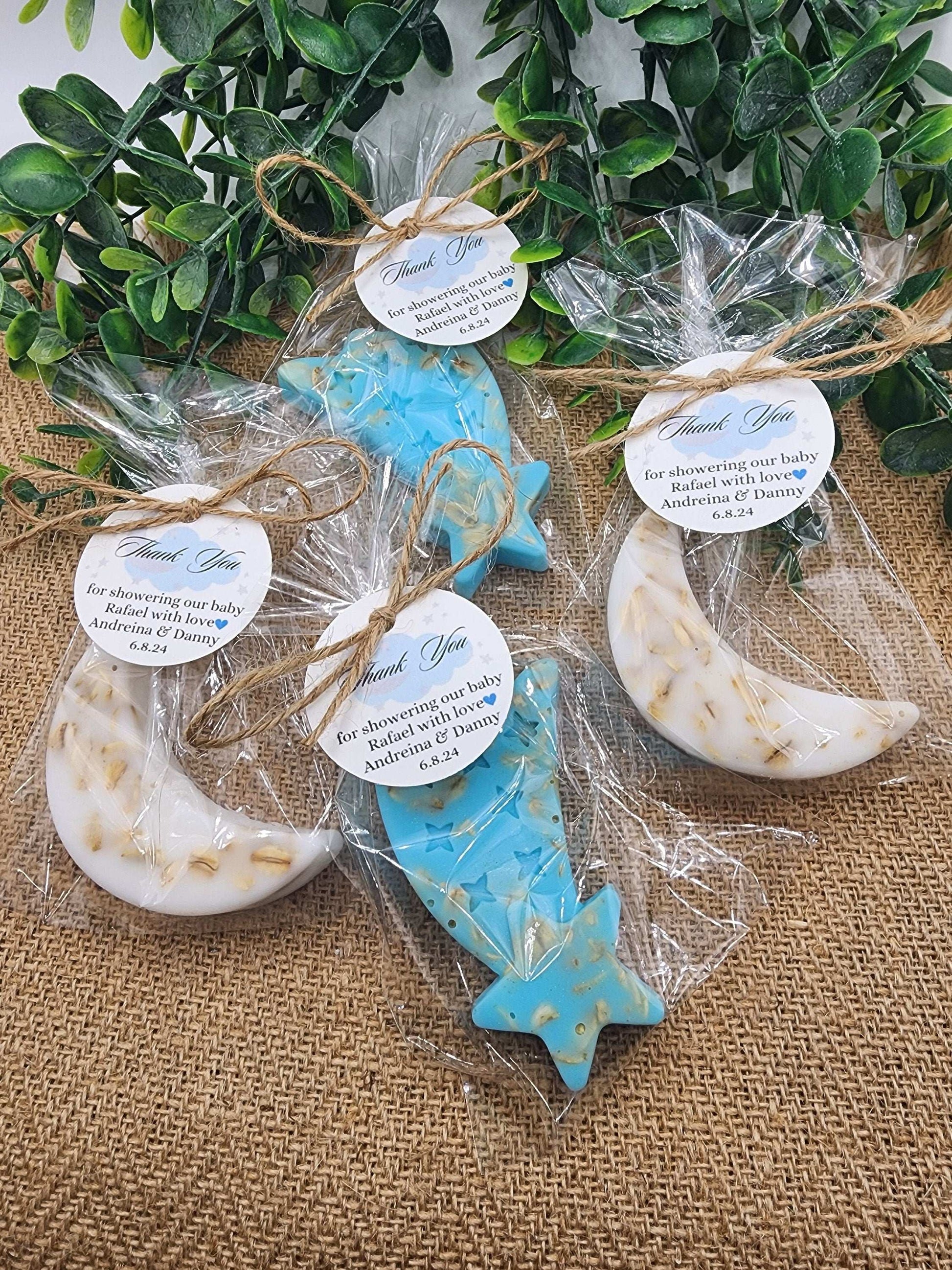 Over the moon soap favors twinkle twinkle little star moon and star soap favors baby shower favors bridal shower favor