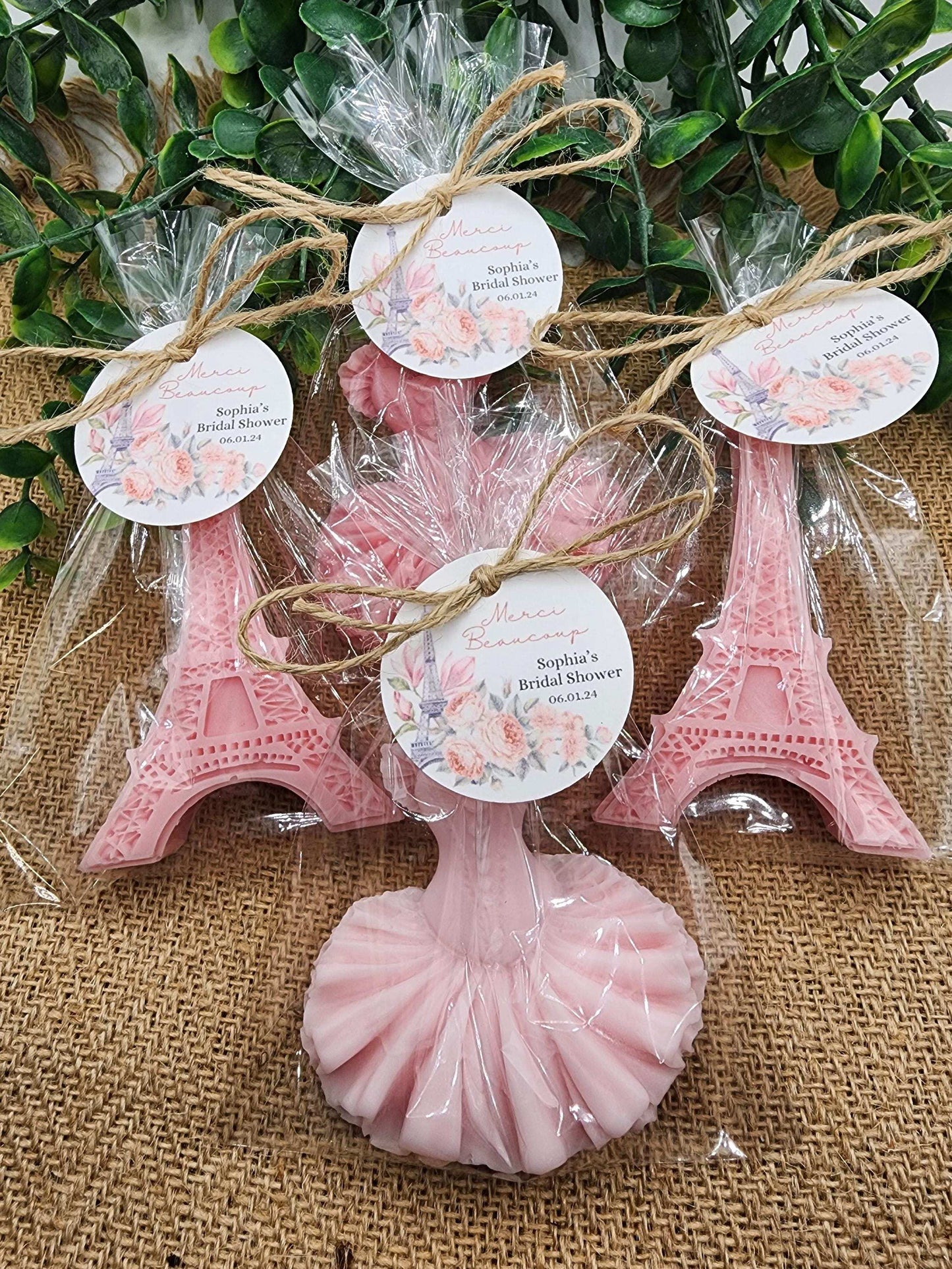 Eiffel Tower Soap Favors Eiffel Tower Gift Paris Baby Shower Soap Favors, Wedding Favors, Elegant Gift For Guests, Birthday Decor ballerina