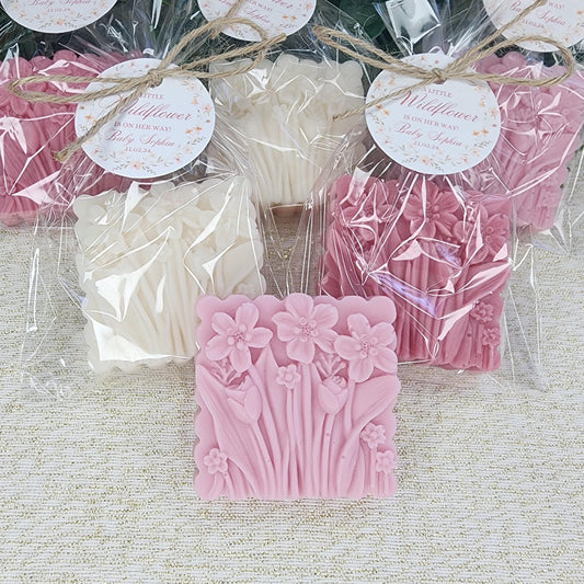 Wildflower Baby Shower Soap Favors Baby In Bloom Shower Decorations Daisy Flower Spring Garden Gift For Guests Bridal Shower Wedding Shower