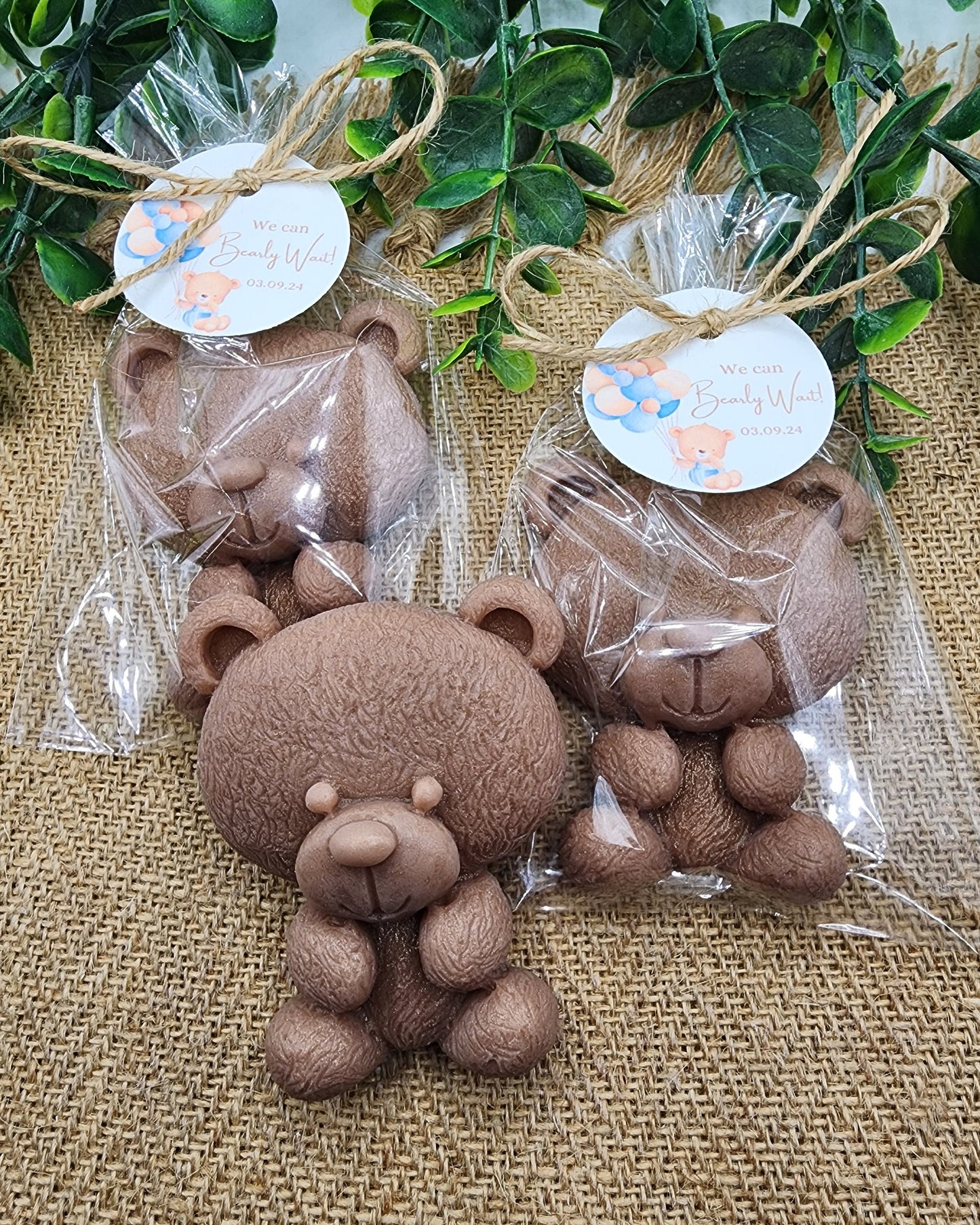 Teddy Bear Soap Favors Baby Shower Favors Thank You Beary Much Gift Beary First Birthday Decorations Gender Reveal Favors Boy Girl Gift