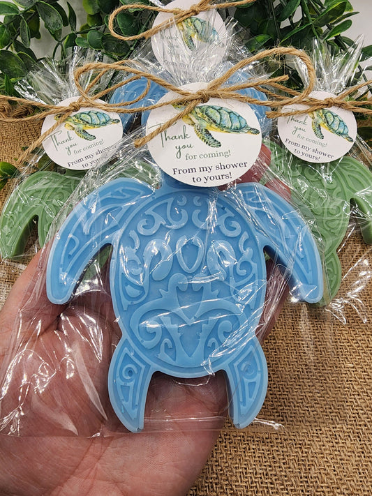 Sea Turtle Soap Favors Baby Shower Favors Bridal Shower Favors Under The Sea Themed Soap Ocean Decorations  Sea Creatures Animals Gift