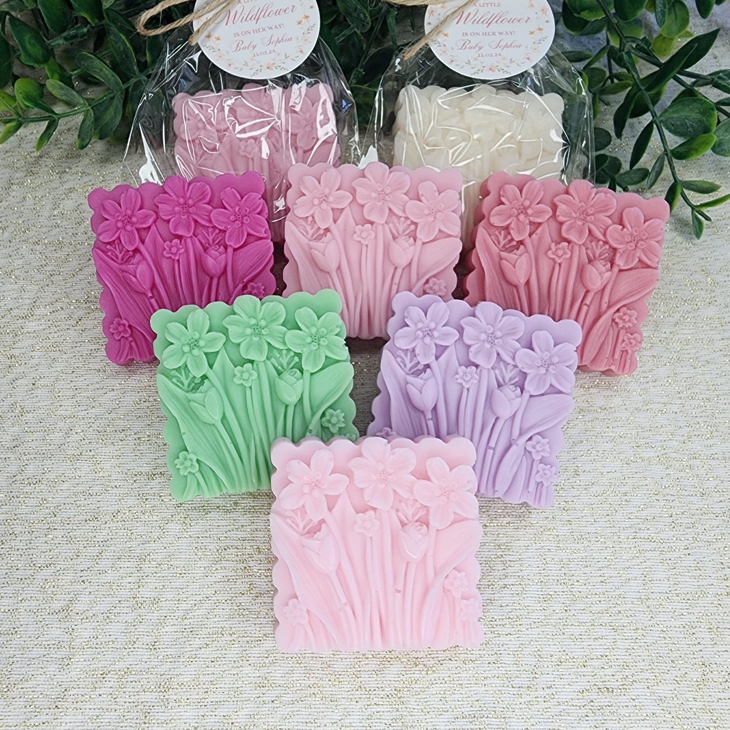 Wildflower Baby Shower Soap Favors Baby In Bloom Shower Decorations Daisy Flower Spring Garden Gift For Guests Bridal Shower Wedding Shower
