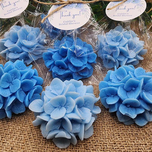 Hydrangea Soap Favors Baby Shower Gift Bridal Shower Favors Bridal Brunch Mother's Day Gift Floral Decorations Gift For Guests Dusty Blue