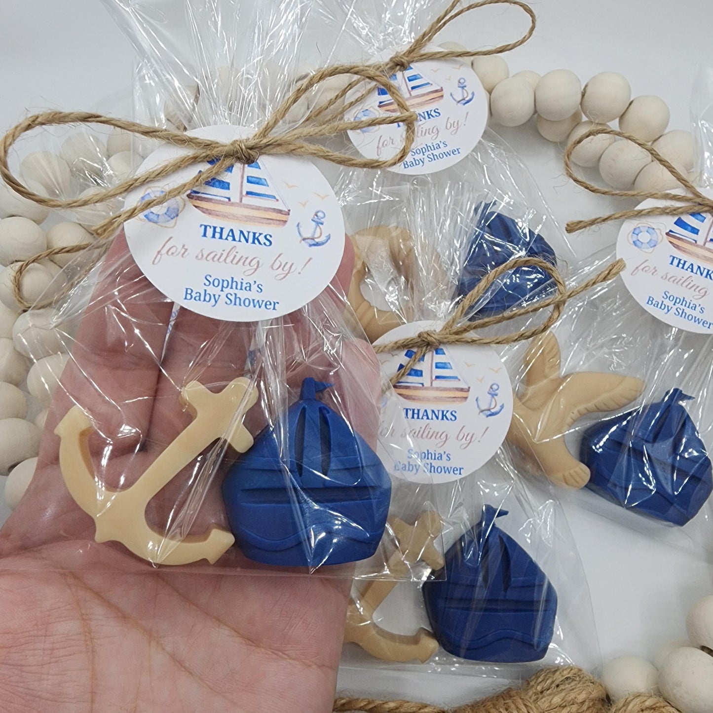 Nautical Soap Favors Ocean Baby Shower Bridal Shower Favors Under The Sea Sailing Boat Anchor Birthday Decorations Boy Girl Gift For Guests