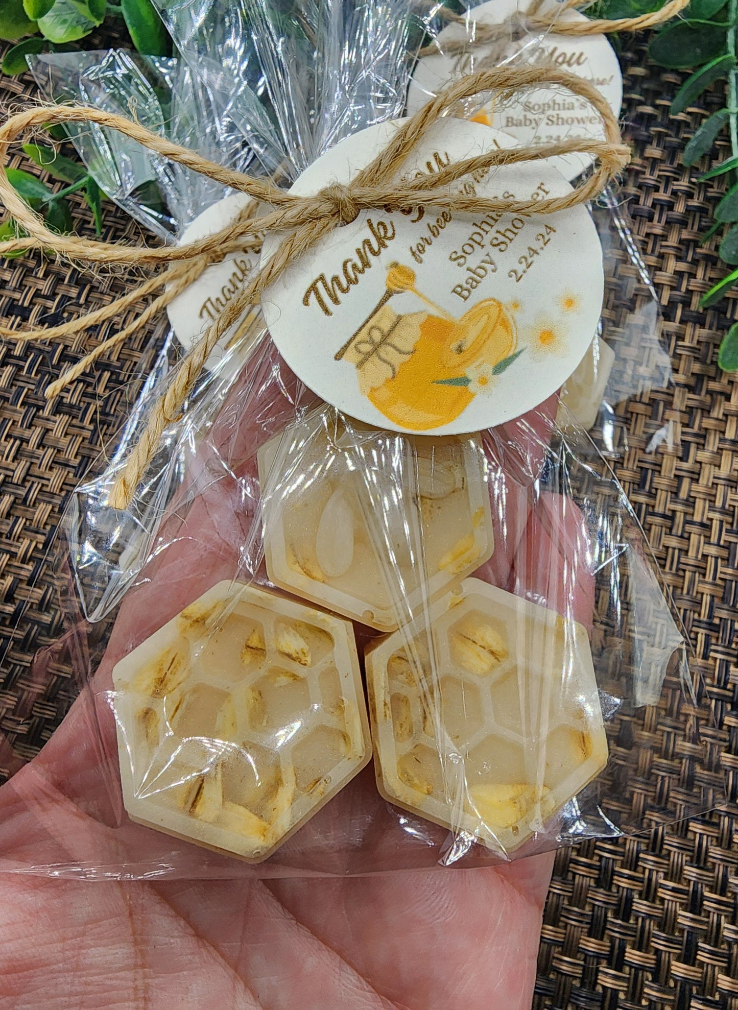 Honey Oatmeal Soap Favors Honeycomb  Honey Bee Baby Shower Favors Bee Hive Wedding Shower Favors Oatmeal Soap Gift For Her