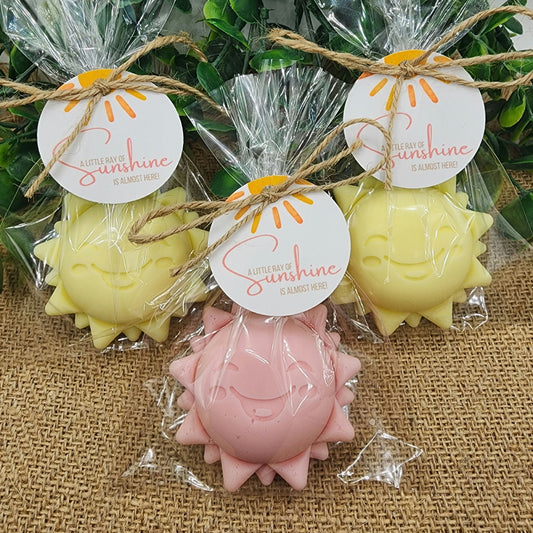Sun baby shower soap favors sunshine soap here comes the son soap baby shower sun favors birthday party gift you are my sunshine