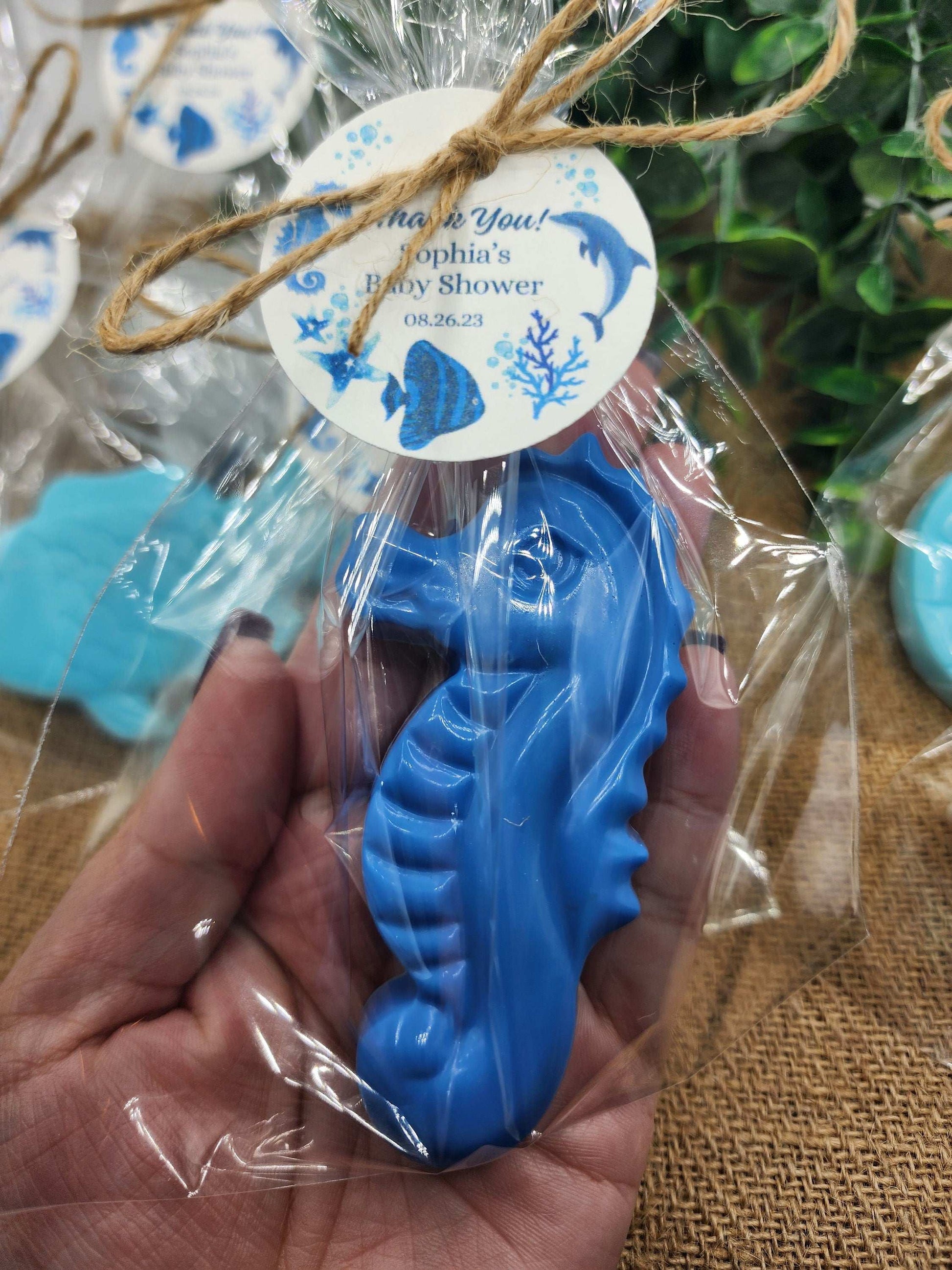 Under The Sea Soap Favors Ocean Themed Soap Nautical Decorations Beach Soap Birthday Party Gift For Girl Boy Baby Shower Favor Seahorse Star