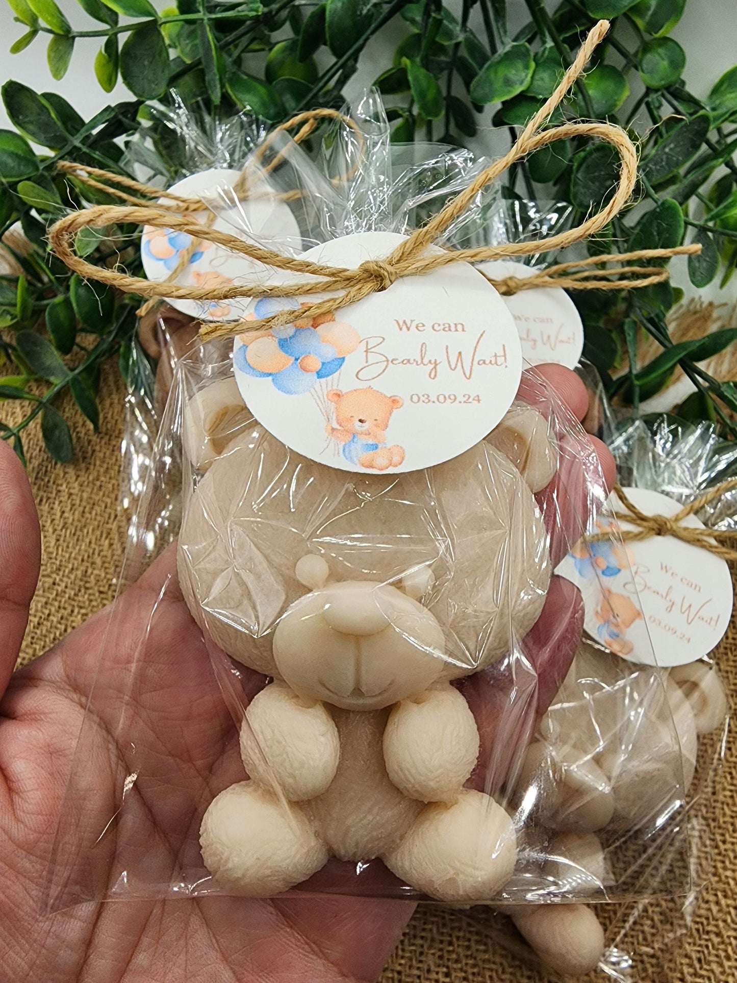 Teddy Bear Soap Favors Baby Shower Favors Thank You Beary Much Gift Beary First Birthday Decorations Gender Reveal Favors Boy Girl Gift