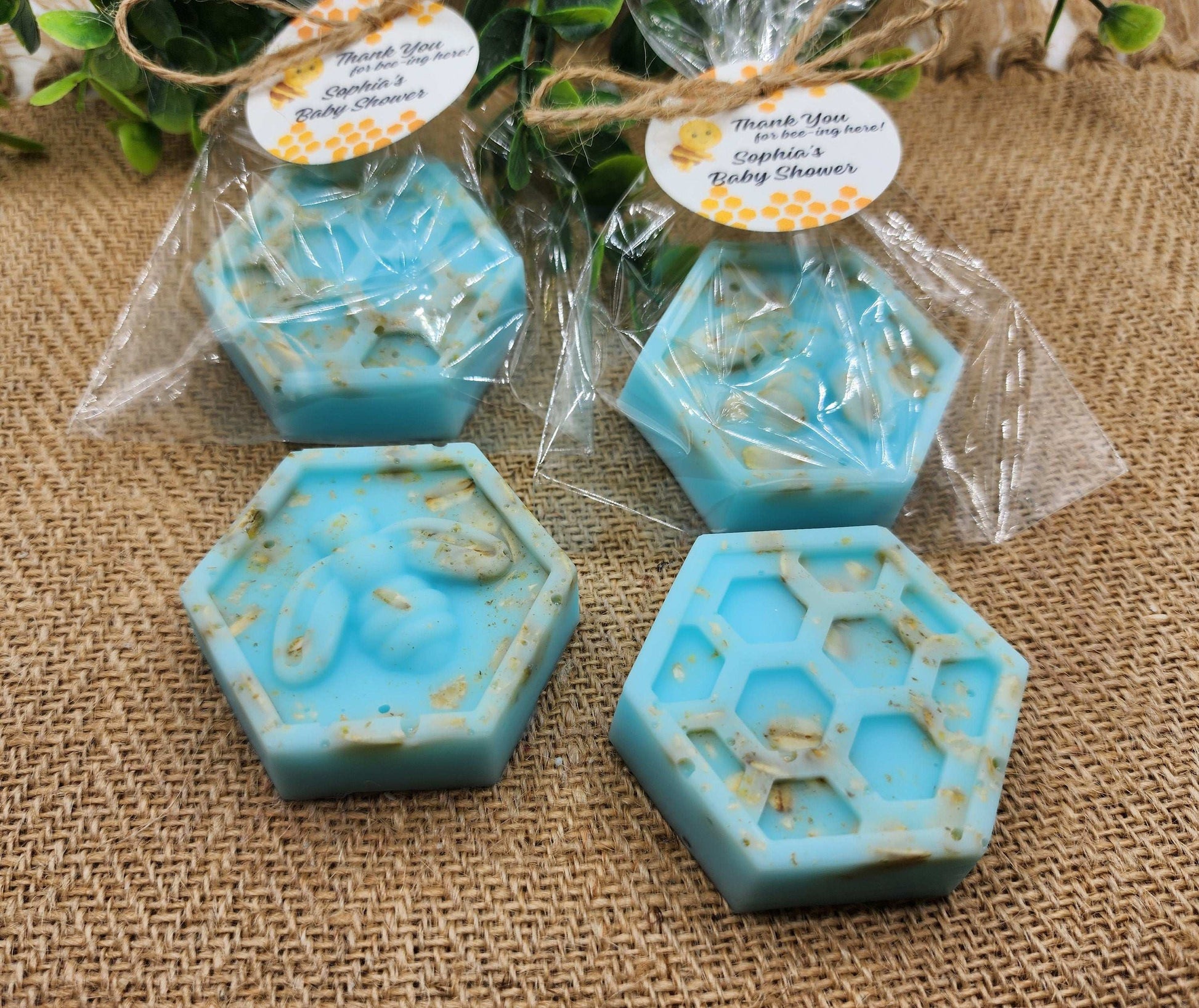 Honeycomb Soap Favors Honey Bee Baby Shower Favors Bee Hive Wedding Shower Favors Oatmeal Soap Gift For Her