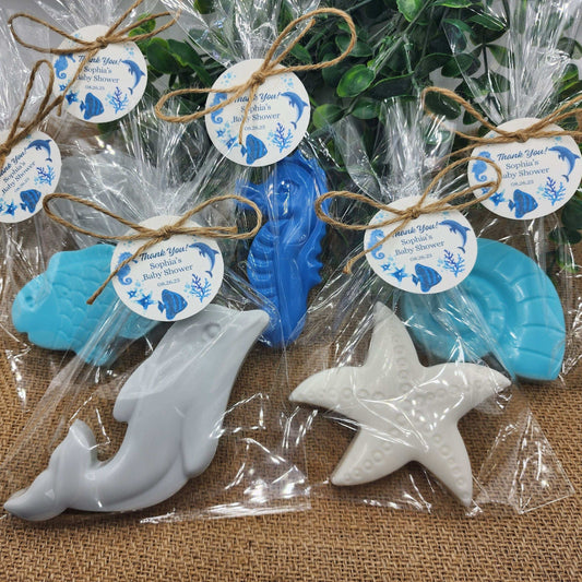 Under The Sea Soap Favors Ocean Themed Soap Nautical Decorations Beach Soap Birthday Party Gift For Girl Boy Baby Shower Favor Seahorse Star