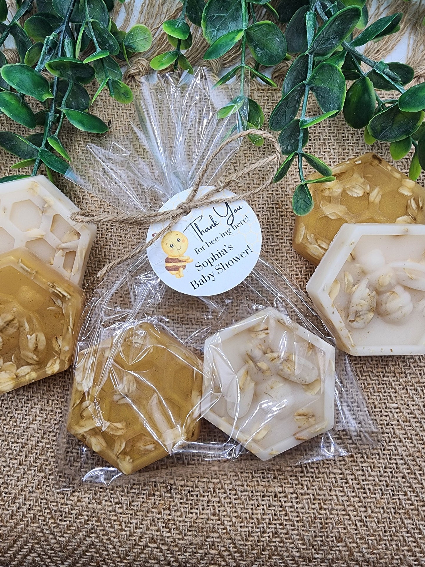 Honeycomb Soap Favors Honey Bee Baby Shower Favors Bee Hive Wedding Shower Favors Oatmeal Soap Gift For Her