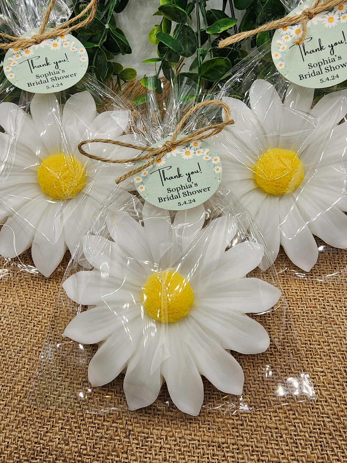 Large Daisy Soap Favors Baby Shower Floral Bridal Shower Decor Baby In Bloom Theme Large Daisy Party Favors Gift For Guests