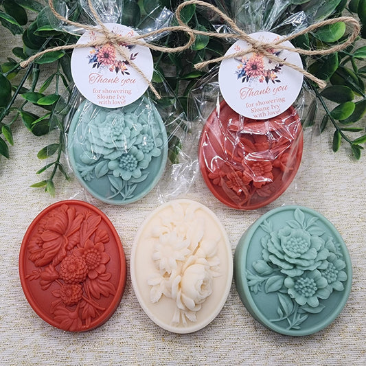 Fall Flower Soap Favors Baby Shower Something Blue Floral Bridal Shower Decor Baby In Bloom Theme Elegant Floral Decorations Fall In Love
