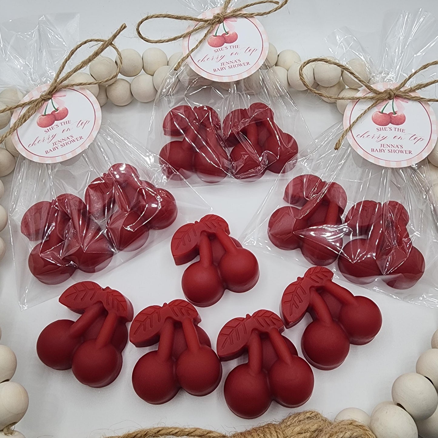 Cherry Soap Favors Baby Shower Wedding Shower Favors She Is The Cherry On Top Bridal Shower Bachelorette Gift For Guests In Bulk Party Decor