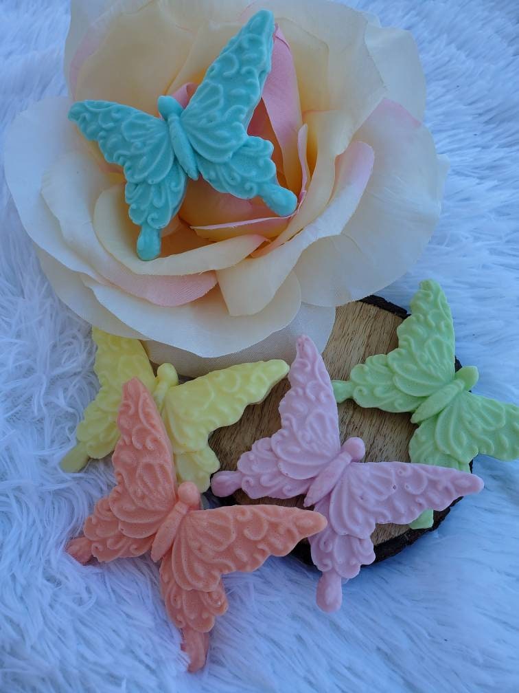 Butterfly Soap Favors Baby shower favors Bridal shower favors Wedding shower favors Party favors Girl gift