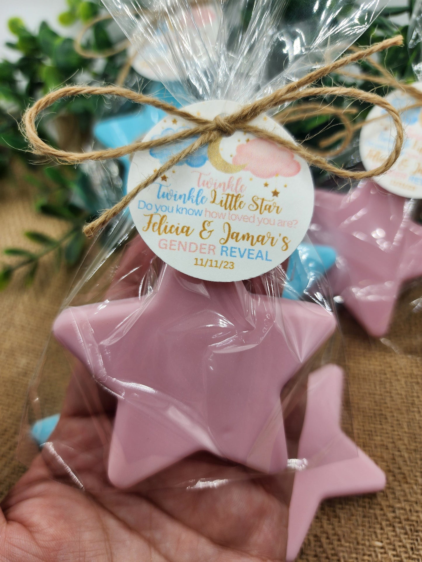 Twinkle twinkle little star soap favors over the moon baby shower favors gender reveal wedding shower favor love you to the moon and back