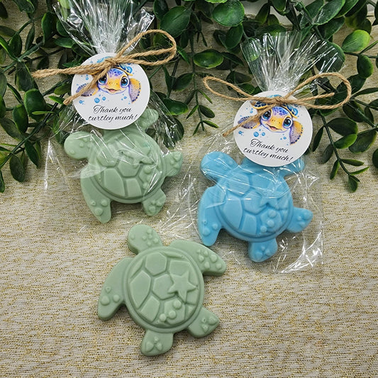 Sea Turtle Soap Favors Baby Shower Favors Bridal Shower Favors Under The Sea Themed Soap Ocean Decorations  Sea Creatures Animals Gift