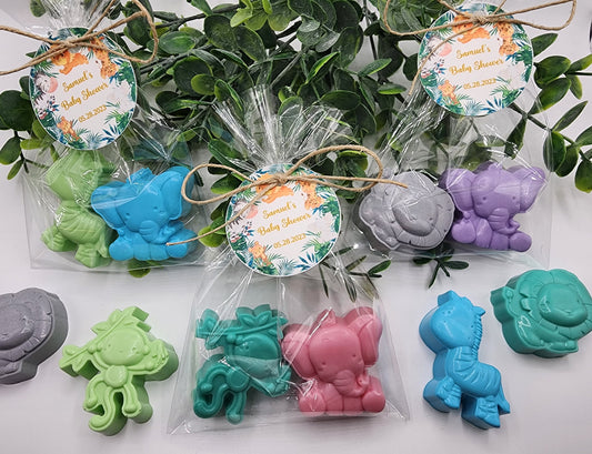 Safari Animal Soap Baby Jungle Soap Baby Zebra Soap Baby Lion Soap Baby Monkey Soap Baby Elephant Soap Baby Shower Soap Favors Party Favors