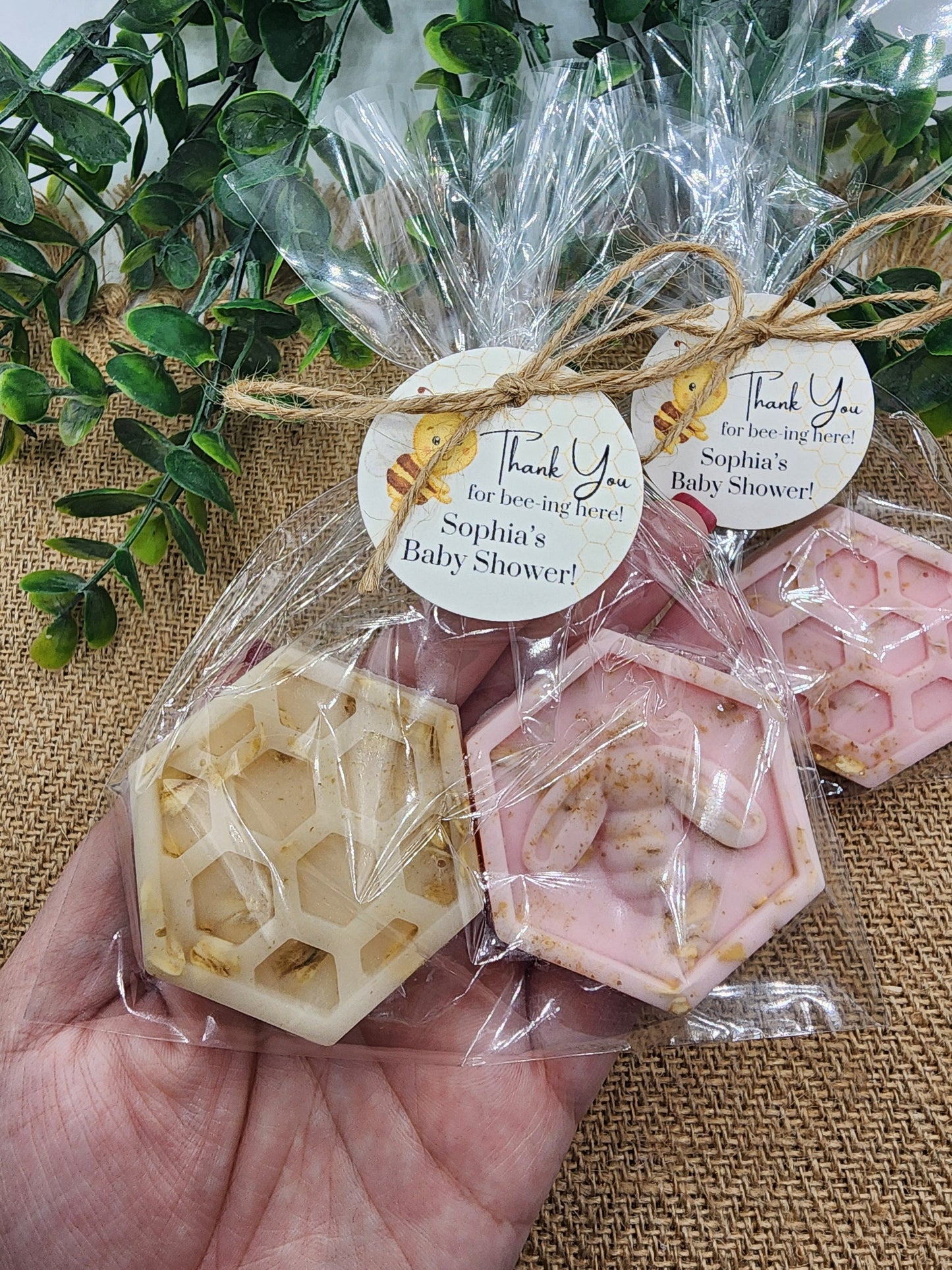 Honeycomb Soap Favors Honey Bee Baby Shower Favors Bee Hive Wedding Shower Favors Oatmeal Soap Gift For Her