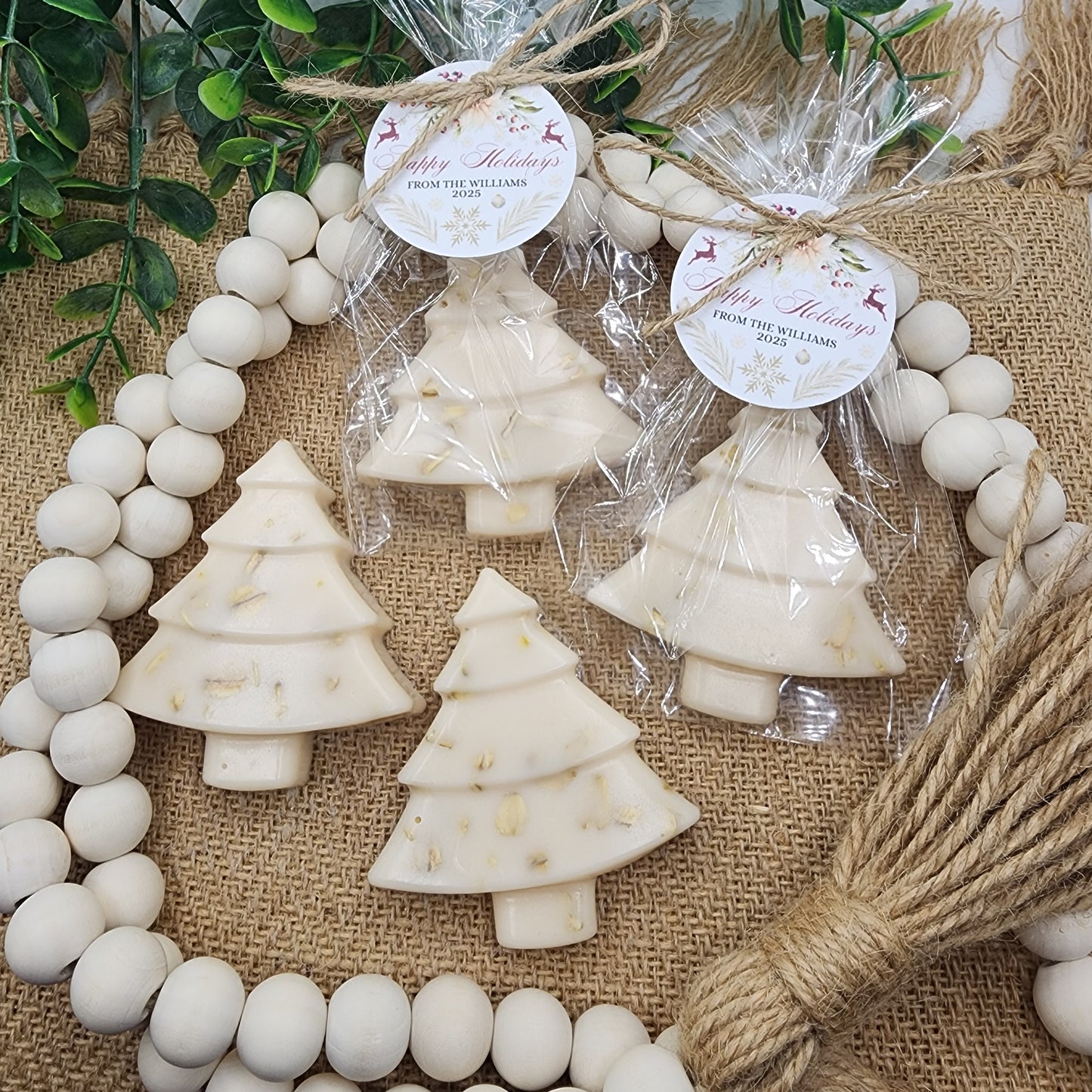 Christmas Soap Favors Baby Shower Favors Christmas Stocking Stuffers Wedding Shower Favor Christmas Gifts Christmas Tree Snowflake decor