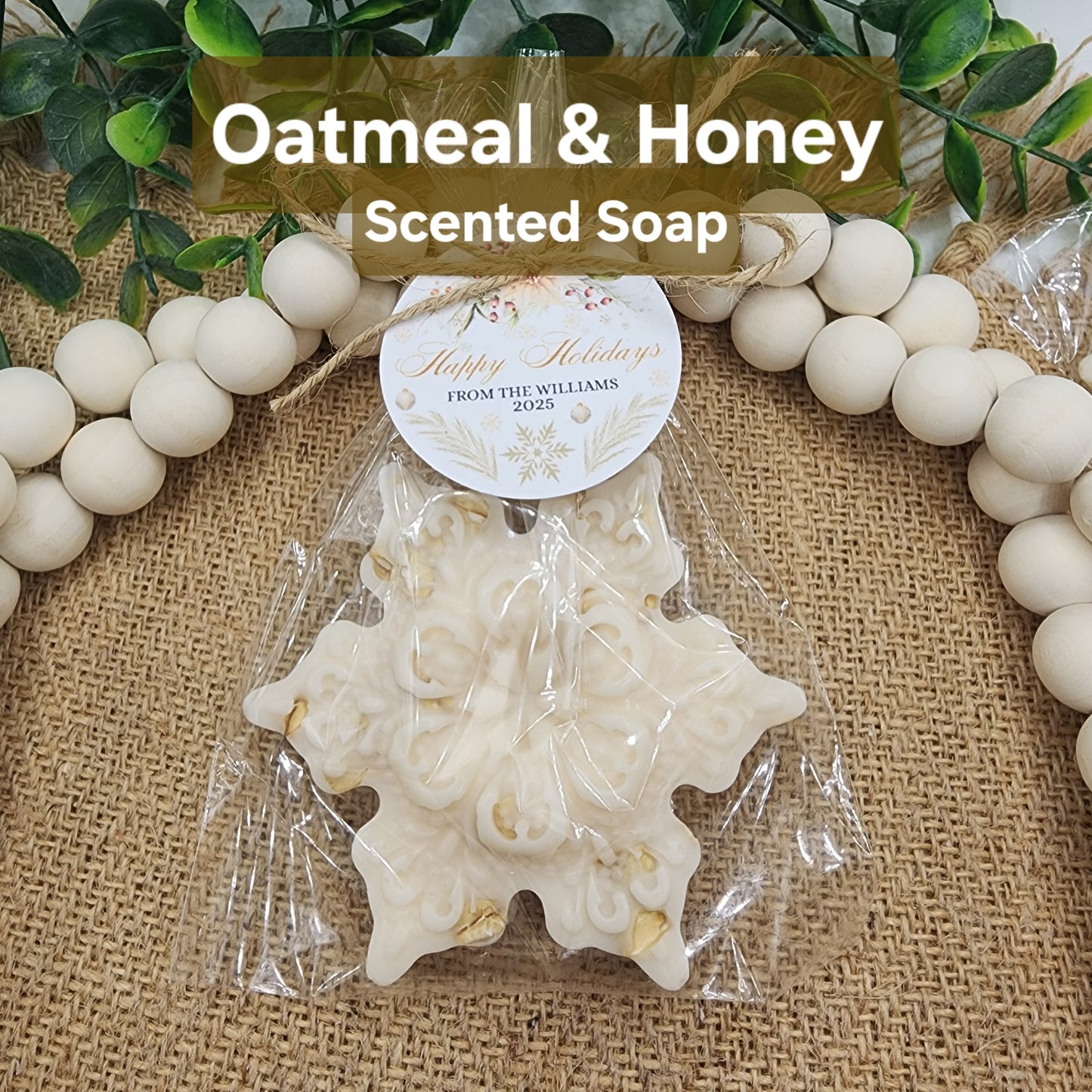 Snowflake Soap Favors Baby Shower Favors Christmas Stocking Stuffers Wedding Shower Favor Christmas Gifts